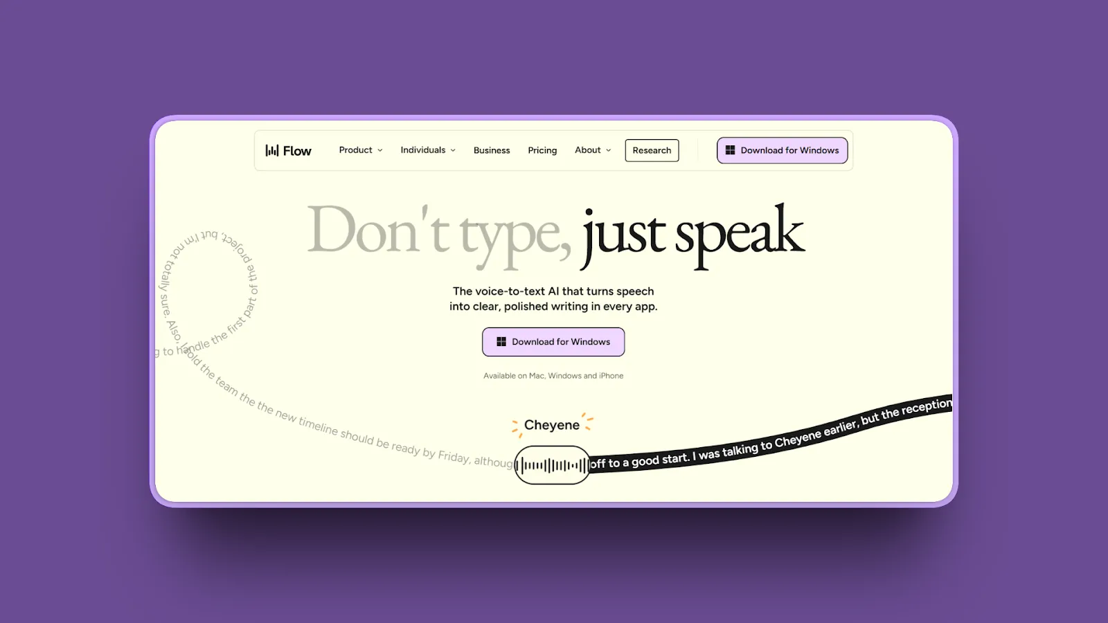 Wispr Flow - Cross-Platform Dictation