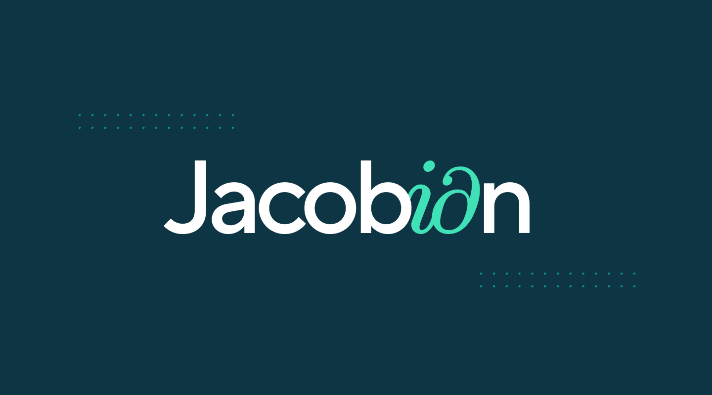 Jacobian brand card β the company formed when Smart Reporting acquired Fluency for Imaging